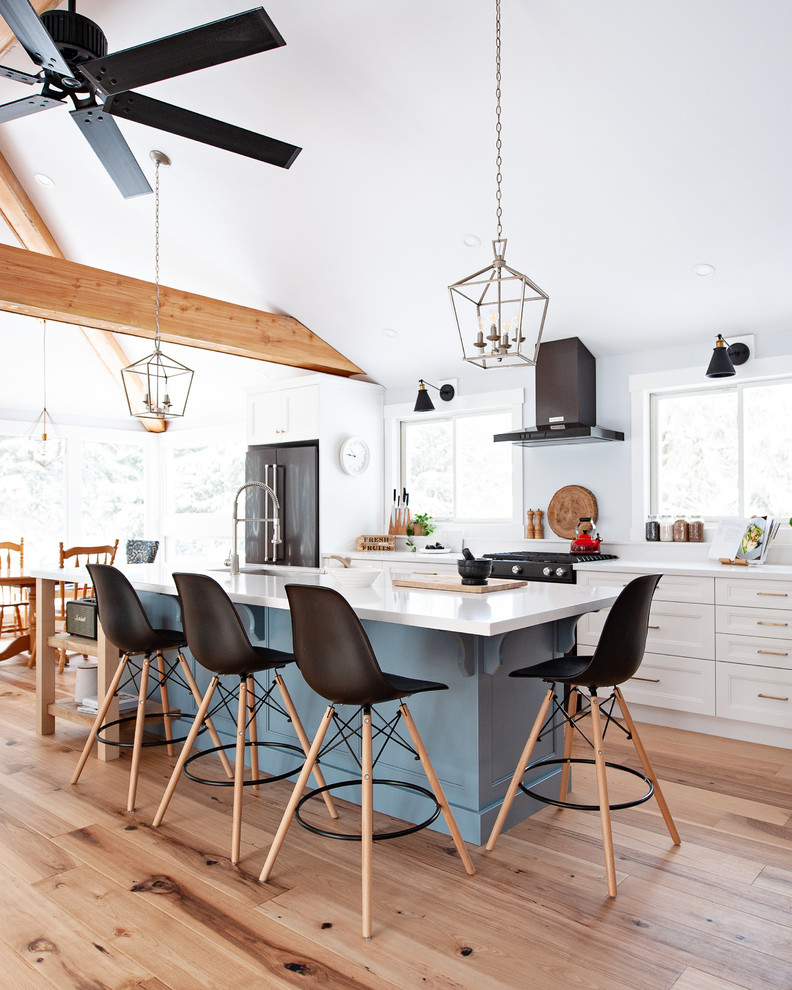 Kitchen - transitional kitchen idea in Toronto