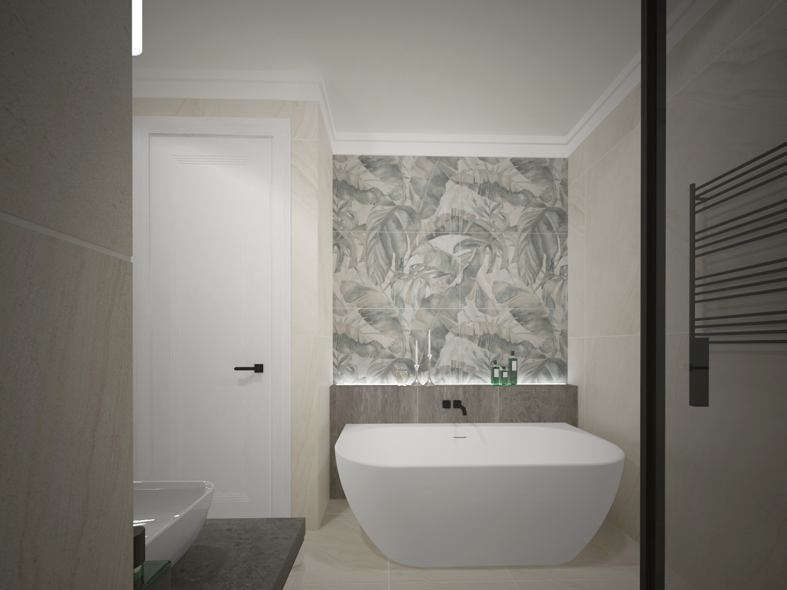 Квартира в современном стиле. ЖК "Остров"