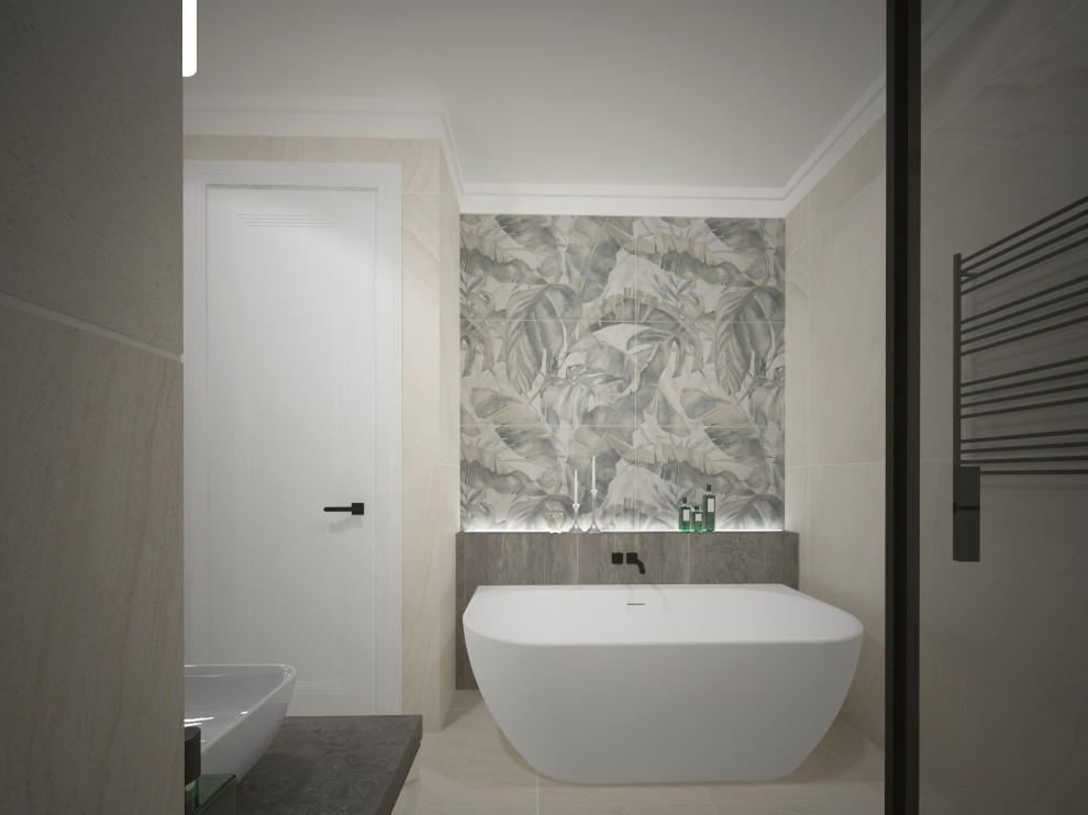 Квартира в современном стиле. ЖК "Остров"