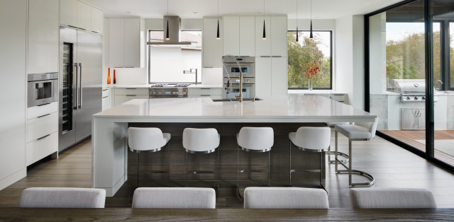 Stack House moderno-cucina
