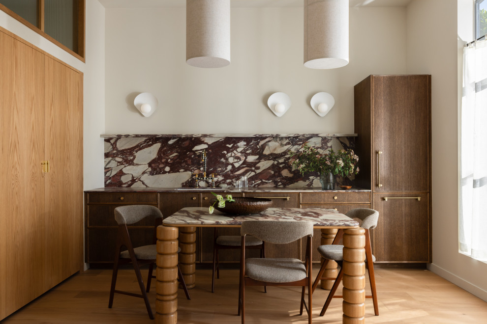 Small Viola Kitchen CALACATTA VIOLA - Modern - Kitchen - San Francisco - by PIETRA FINA ...