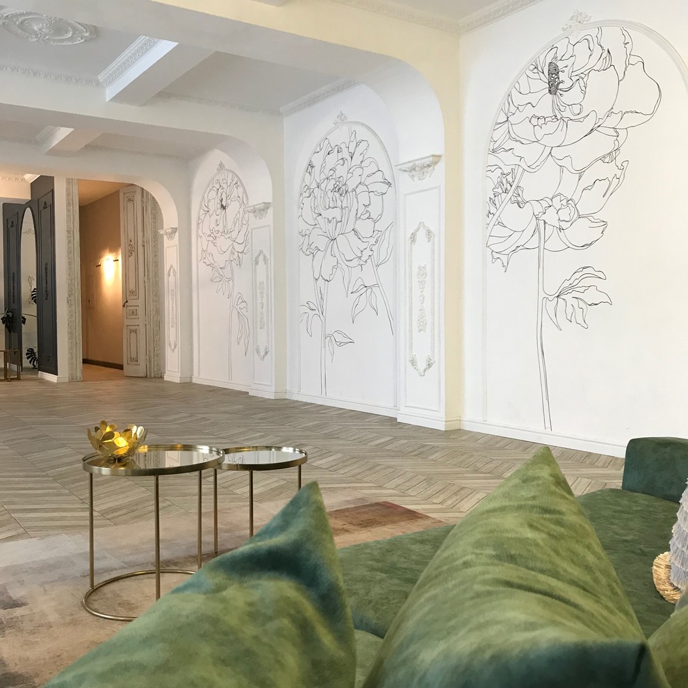 Графичный рисунок в фотостудии