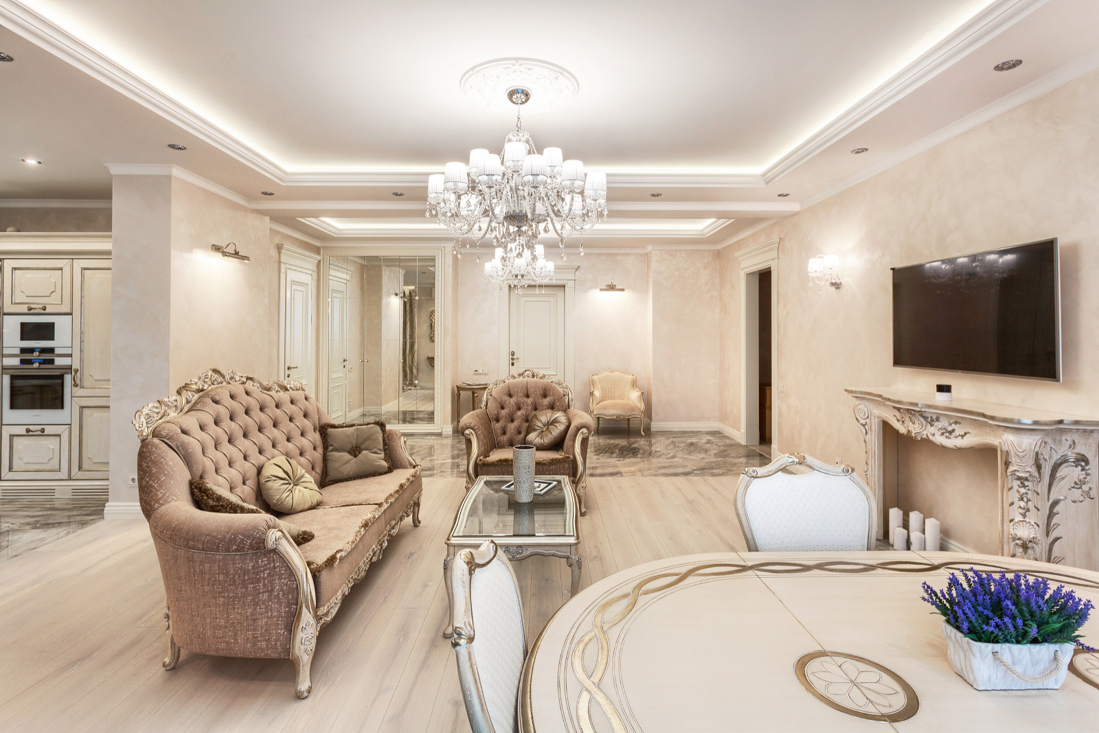 Квартира в классическом стиле 2