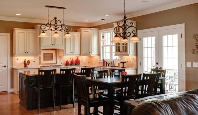 The Huggins Custom Home american-traditional-dining-room