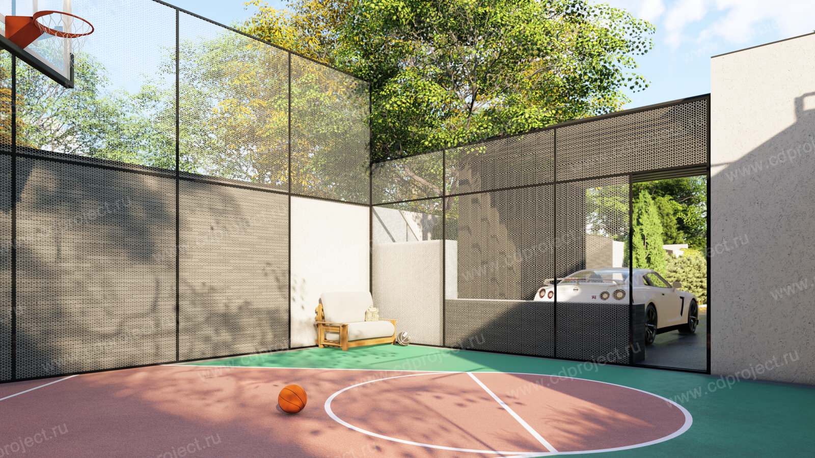 Дом в стиле хай тек