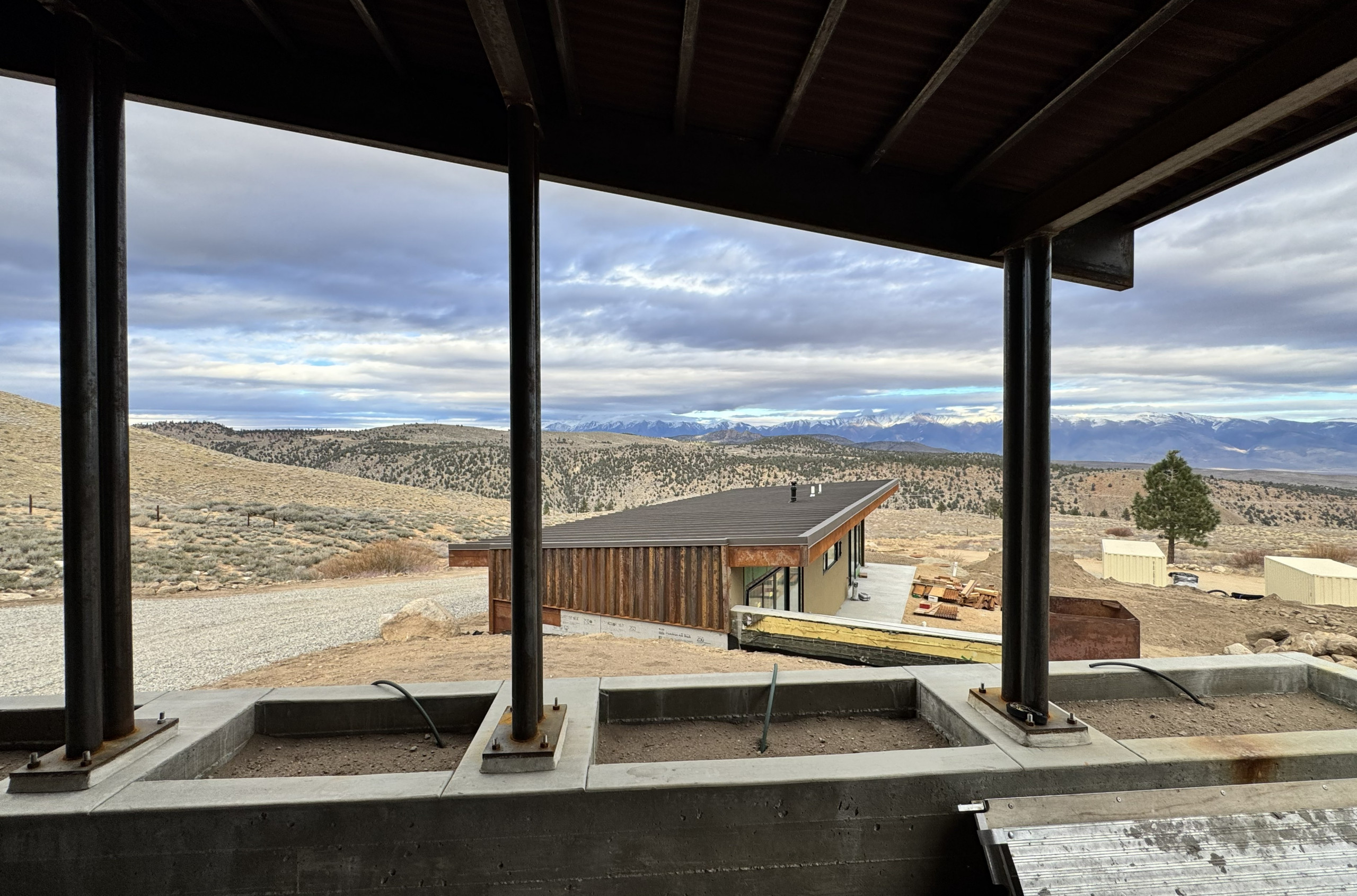 Guest house overlook