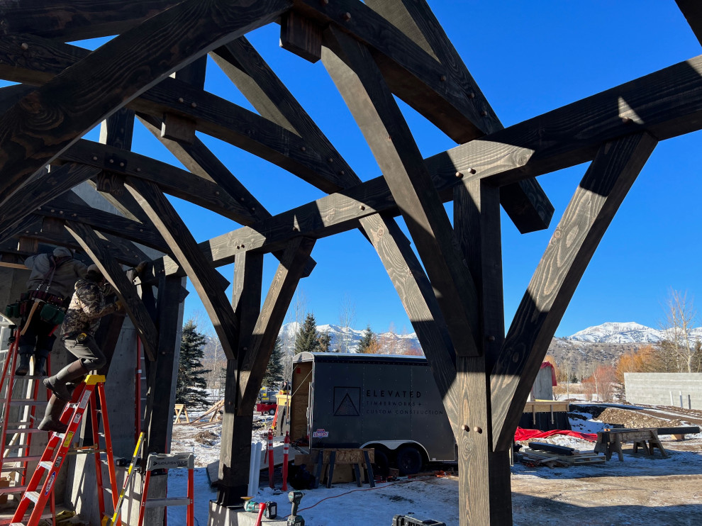 Starfall Breezeway - Timberwork