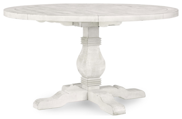 Quincy 55" Round Dining Table Nordic Ivory