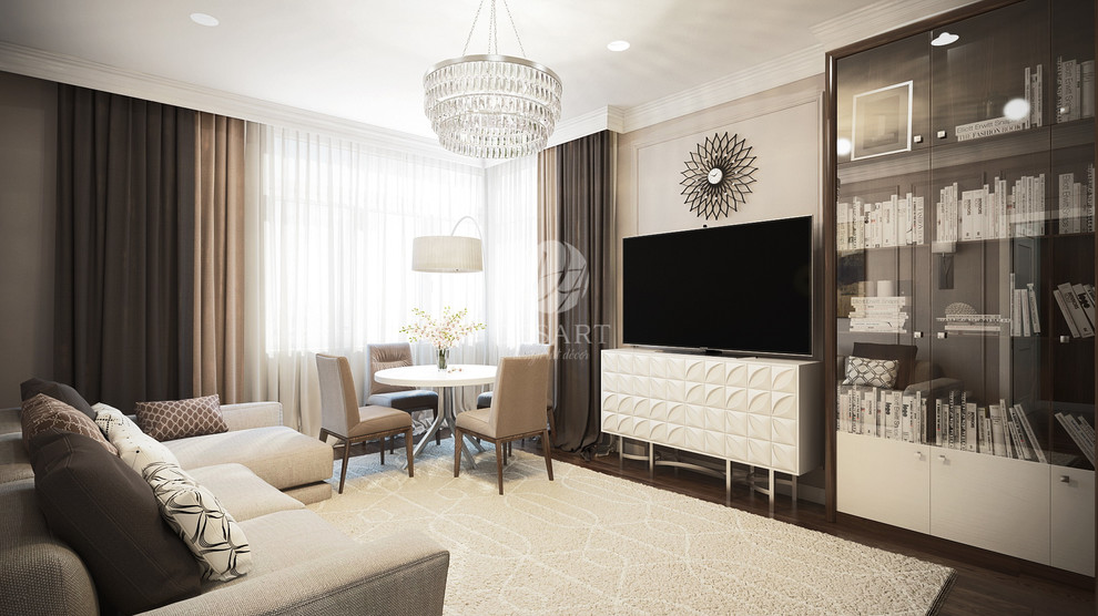 Проект квартиры. КВАРТИРА В ВЫХИНО