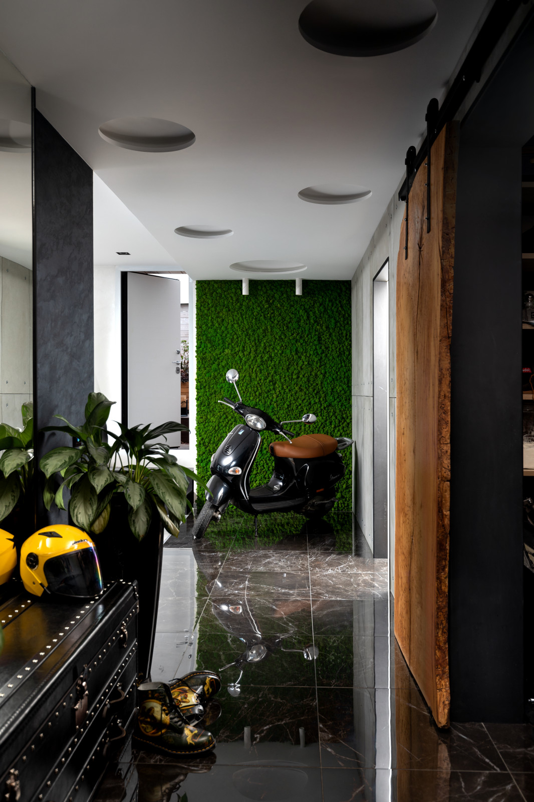 Квартира 170м2 | BLACK NATURE | Современный индустриальный стиль