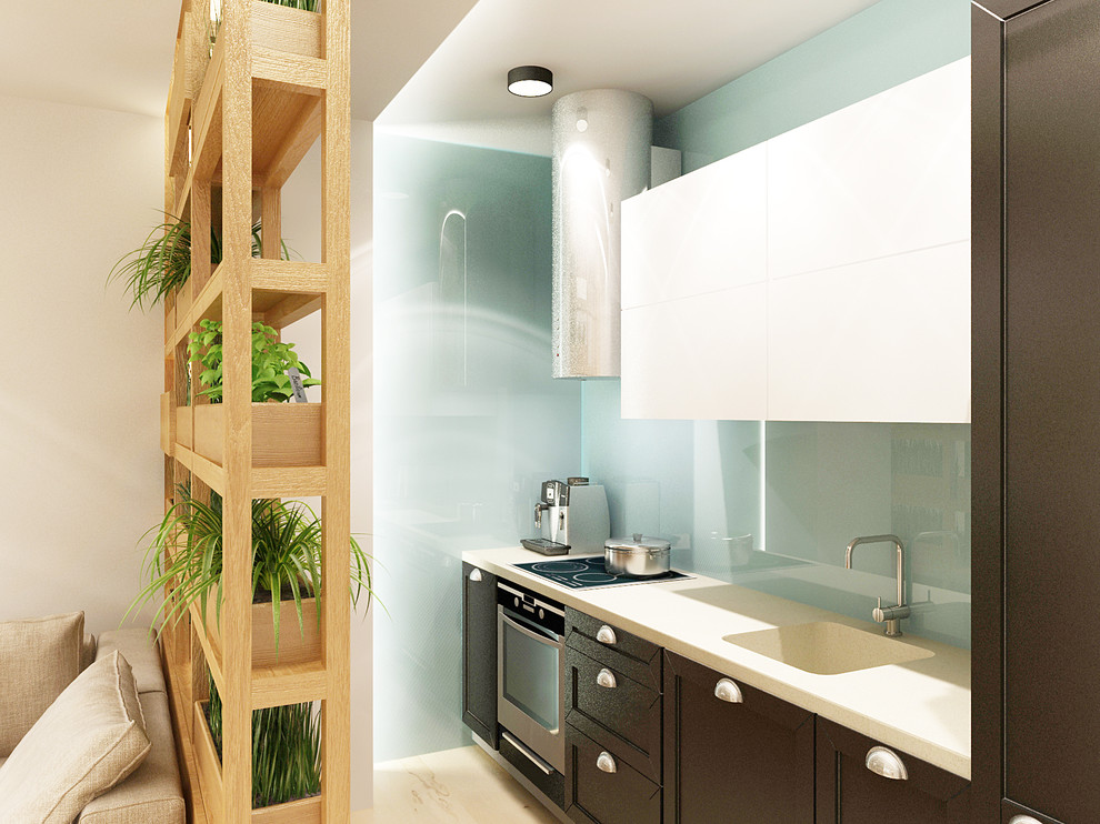 Интерьер гостиной в эко-скандинавском стиле