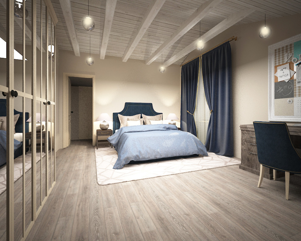 Дизайн-проект интерьера загородного дома 500 м2