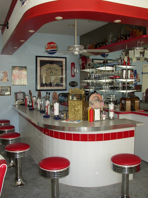 50s Soda Fountain Bar - Eklektisch - Küche - Los Angeles - von DC