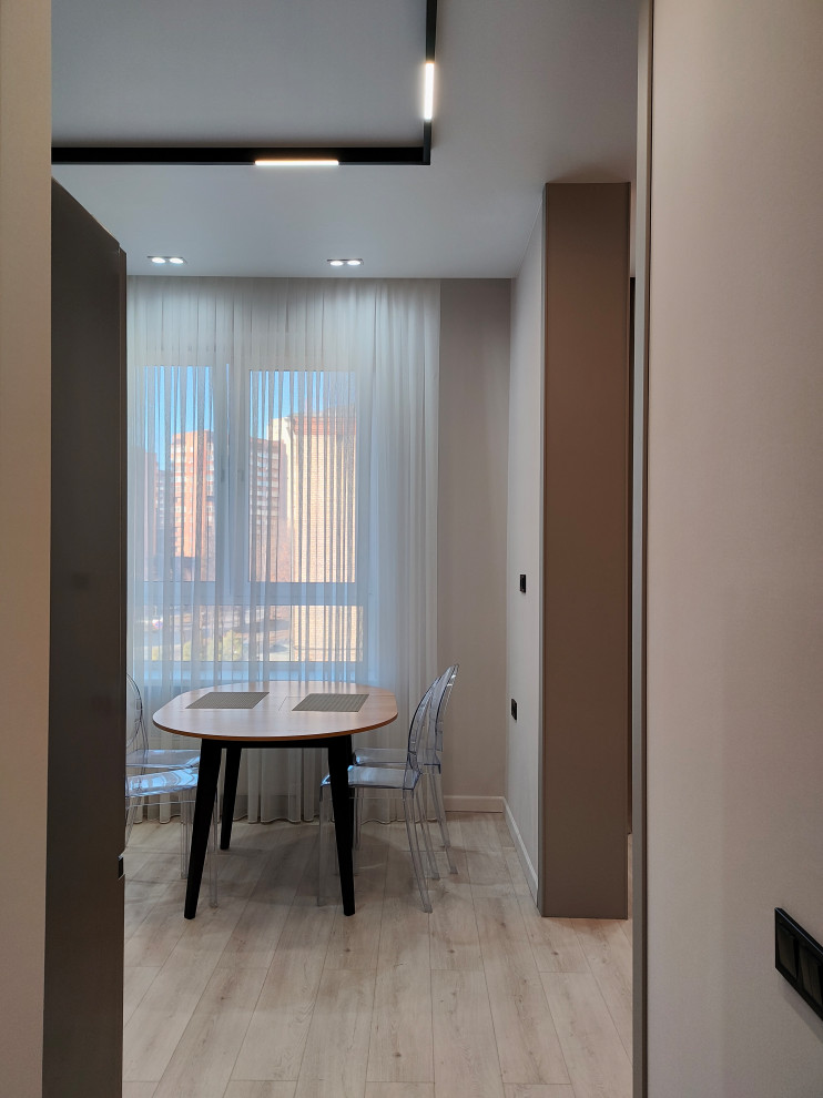 Маленькая, но яркая квартира студия