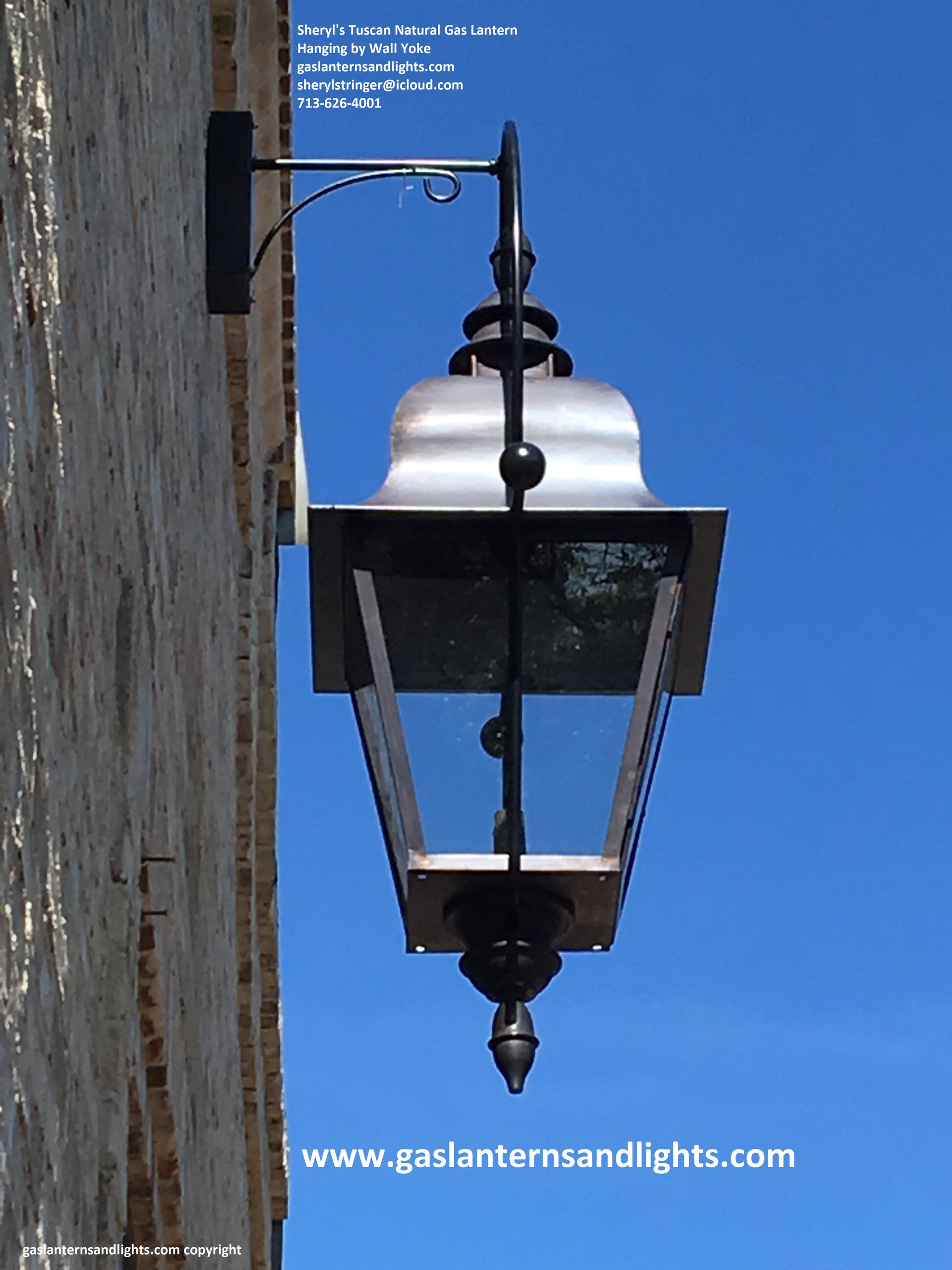 Sheryl's Hanging Gas Lanterns