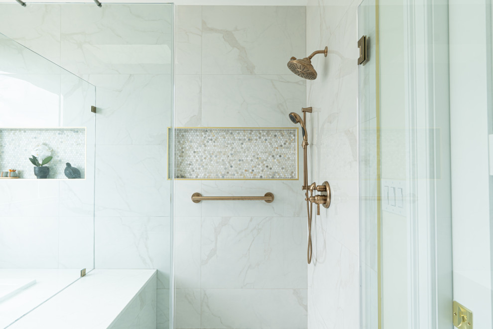 Master Bathroom Remodeling in Leesburg, VA - Modern Organic Retreat ...