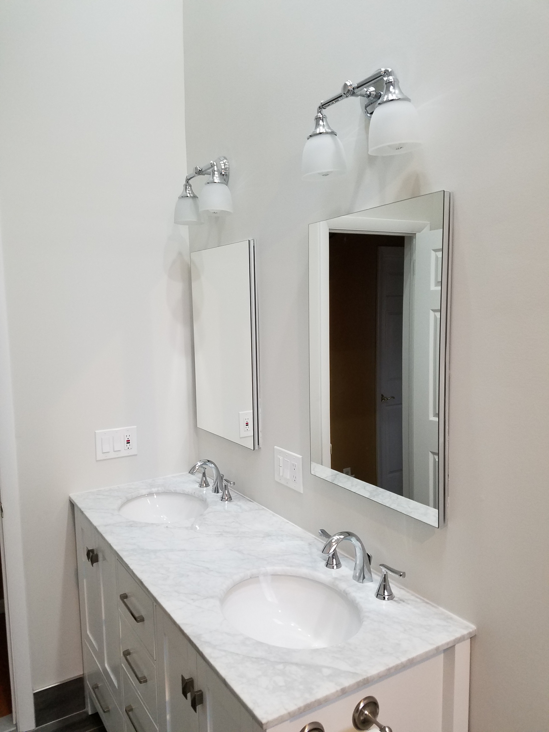 Remodeling of Bathroom and Bedroom on Briar Hills Circle in Springfield, NJ