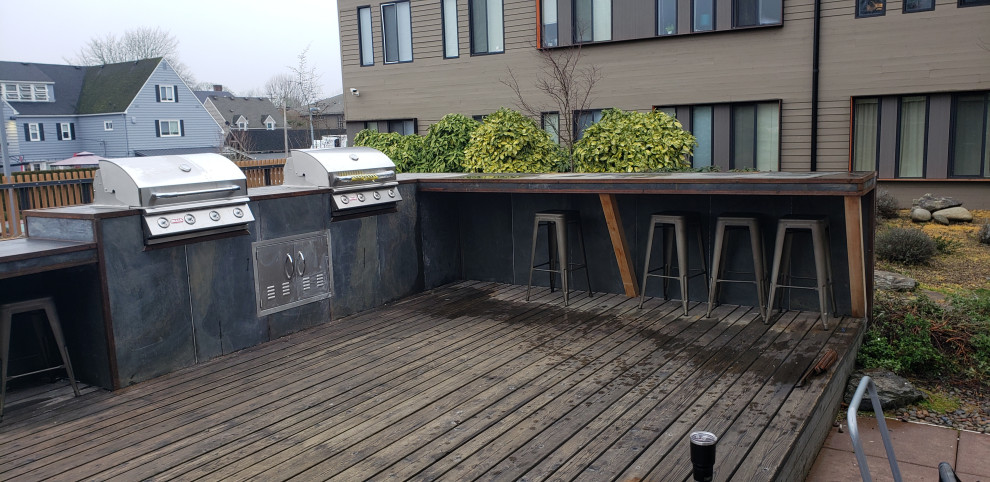 Deck - rustic deck idea