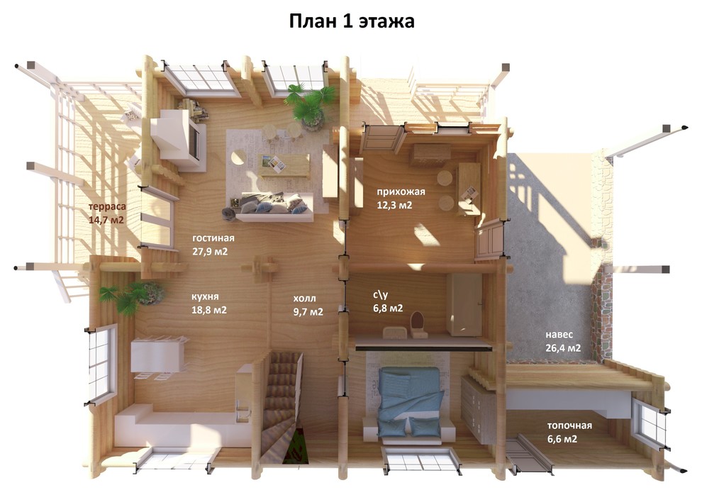 ВОЛХОВ 202 м2