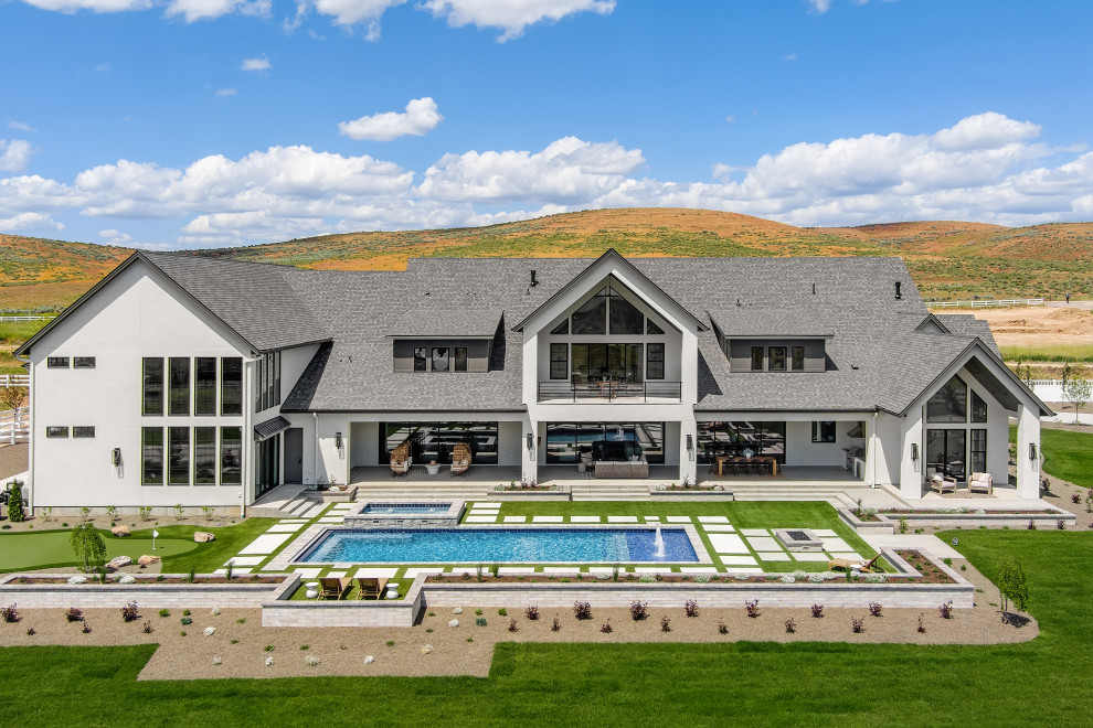 Creekside- Custom 3/1 - Transitional - Exterior - Boise - by HIGHLAND ...