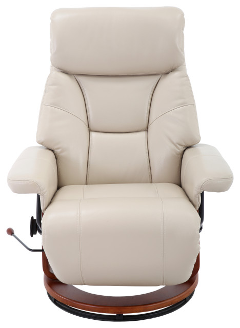 air leather recliner