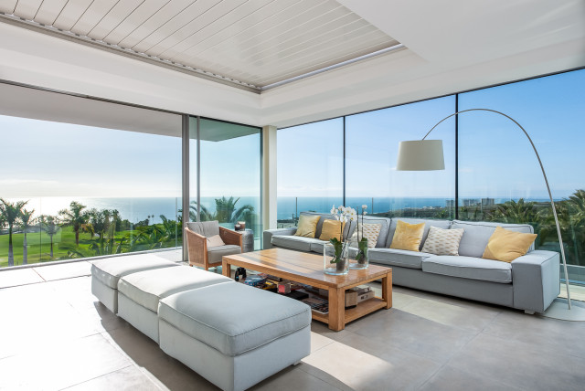 Villa Adeje Golf coastal-living-room