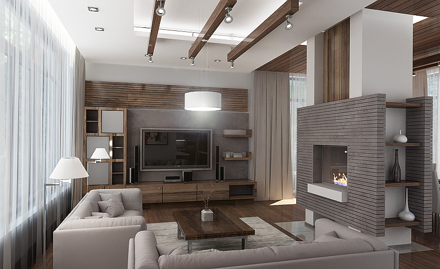 ИНТЕРЬЕРЫ ЧАСТНОГО ДОМА