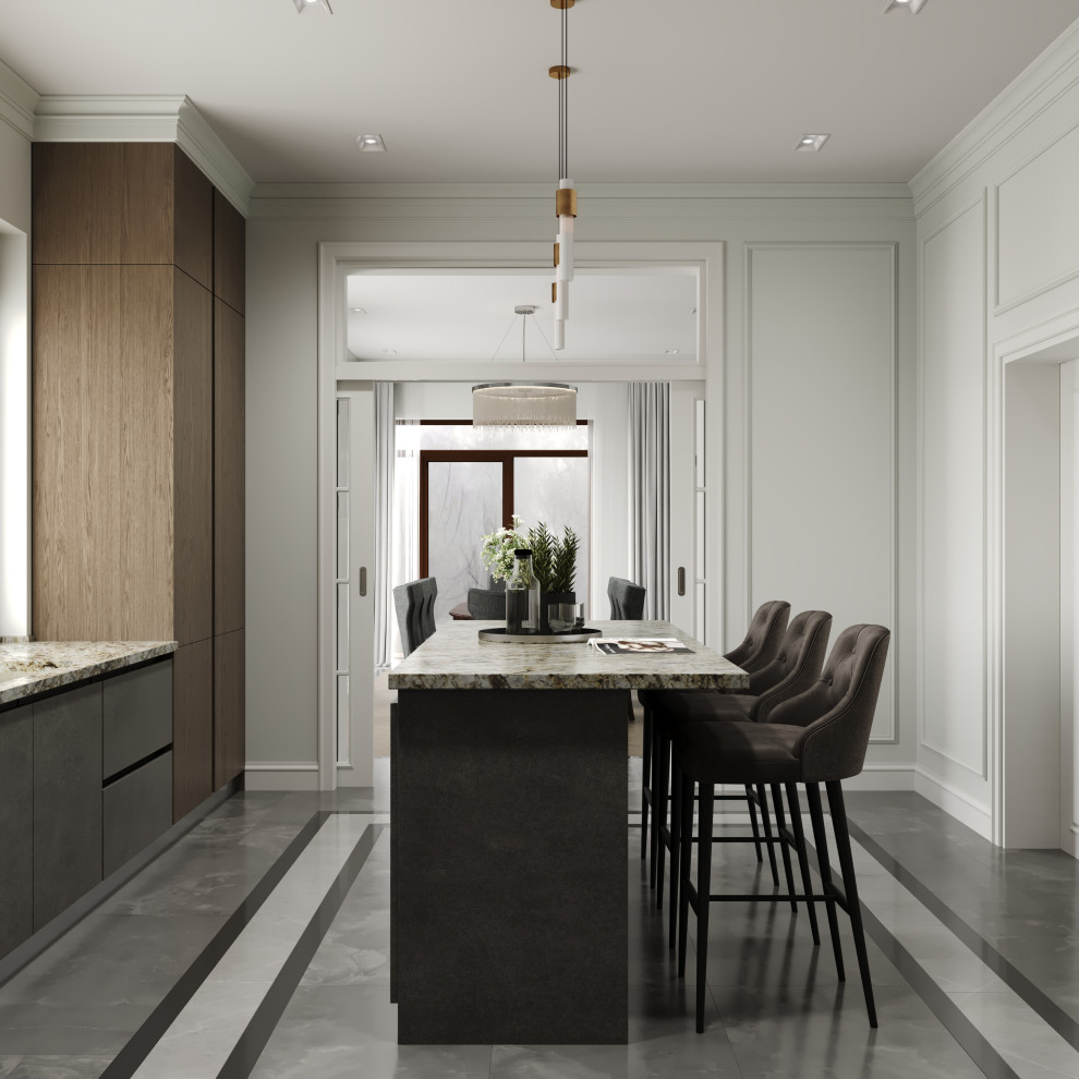 Дом с тиле неоклассика