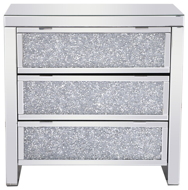 Elegant Modern 31 5 Crystal Cabinet Silver Royal Cut Elegant Modern 31 5 Crystal Cabinet