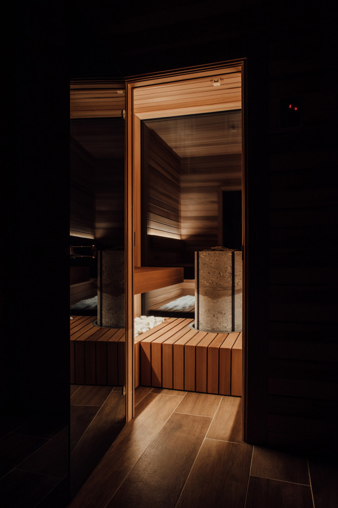 Сауна  в фахверке