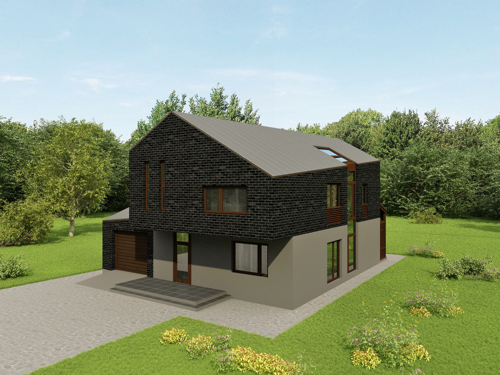 Частный двухэтажный дом