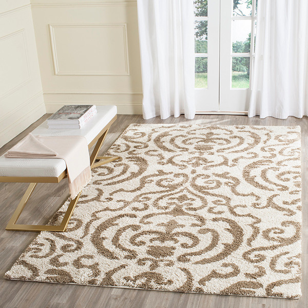 Safavieh Florida Shag Collection Sg462 Rug 40 X 60 Transitional Area Rugs By 