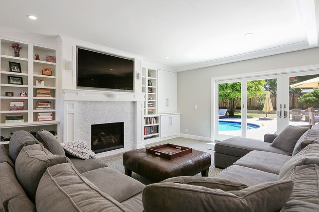 Brookside Residence modern-wohnbereich