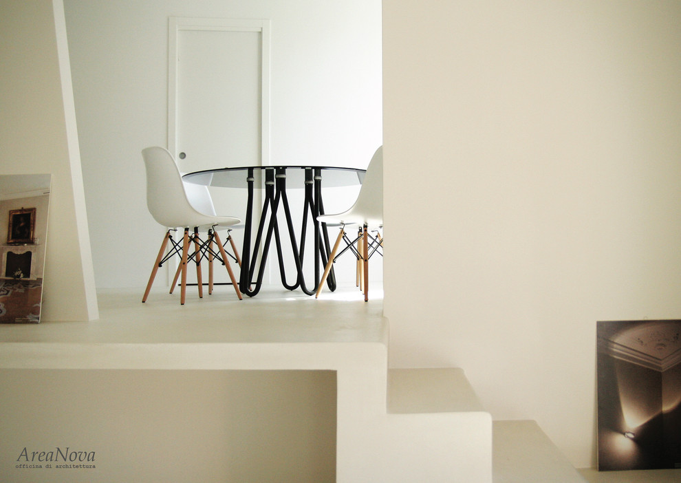 Design ideas for a contemporary home design in Milan.