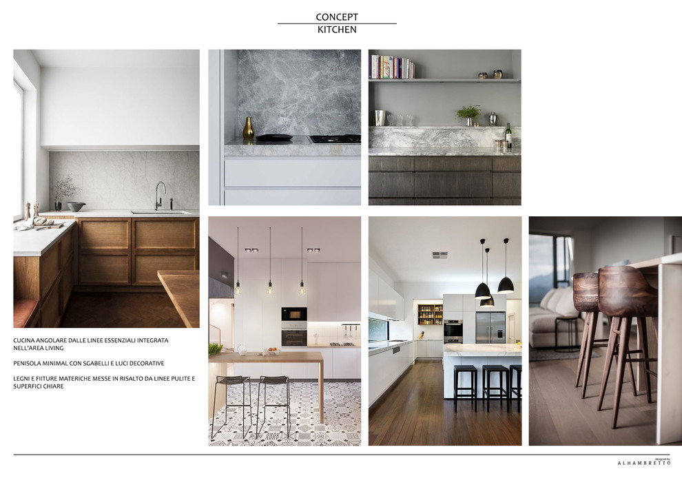 Luce naturale e linearità - Concept Cucina