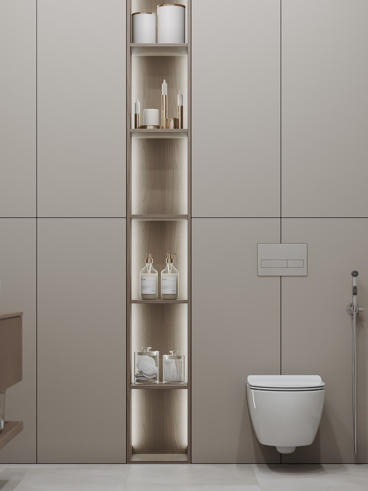 Дизайн-проект 3-комнатной картиры ЖК "Дом на Грота", 102 кв.м, Спб