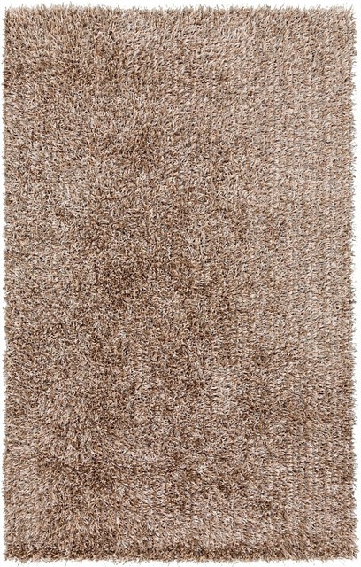 Shag Prism Area Rug, Rectangle, Gray, 8'x10'