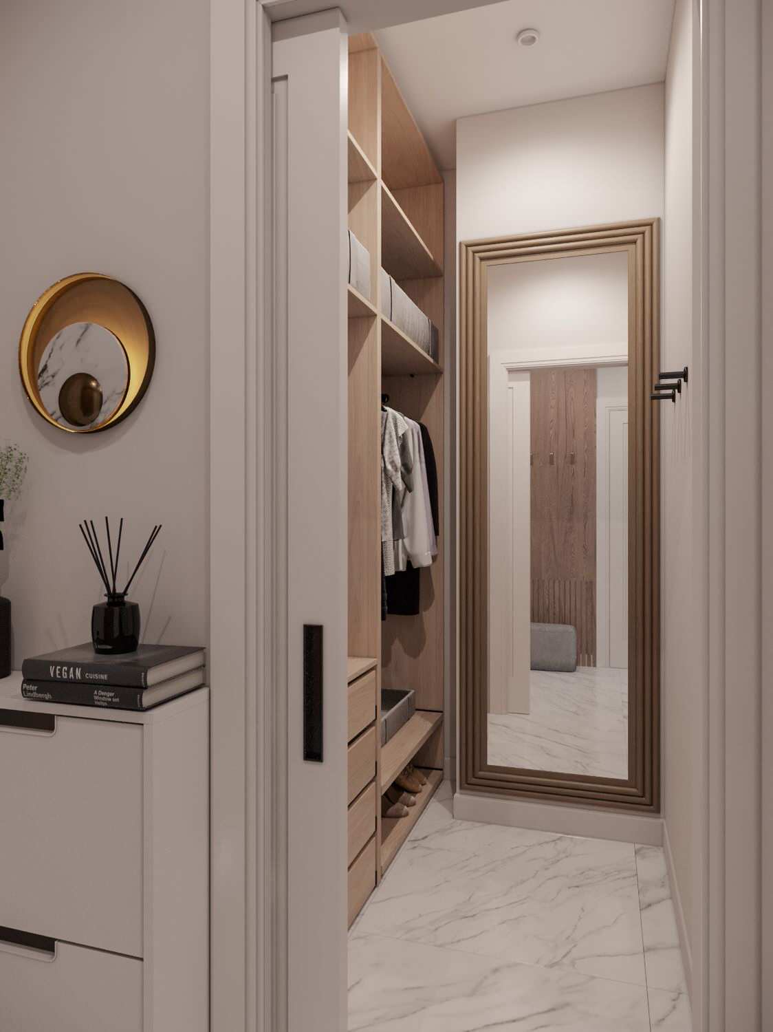 Современная гардеробная