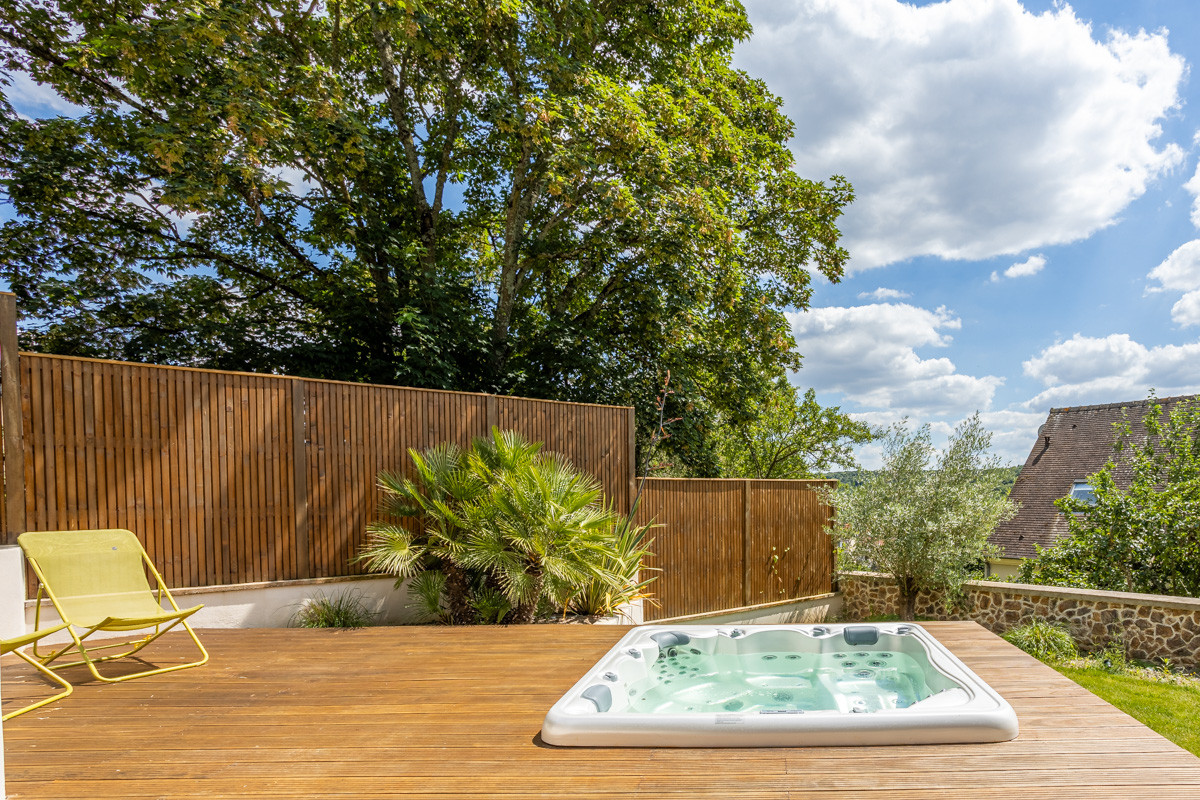 Un jardin aux allures contemporaines