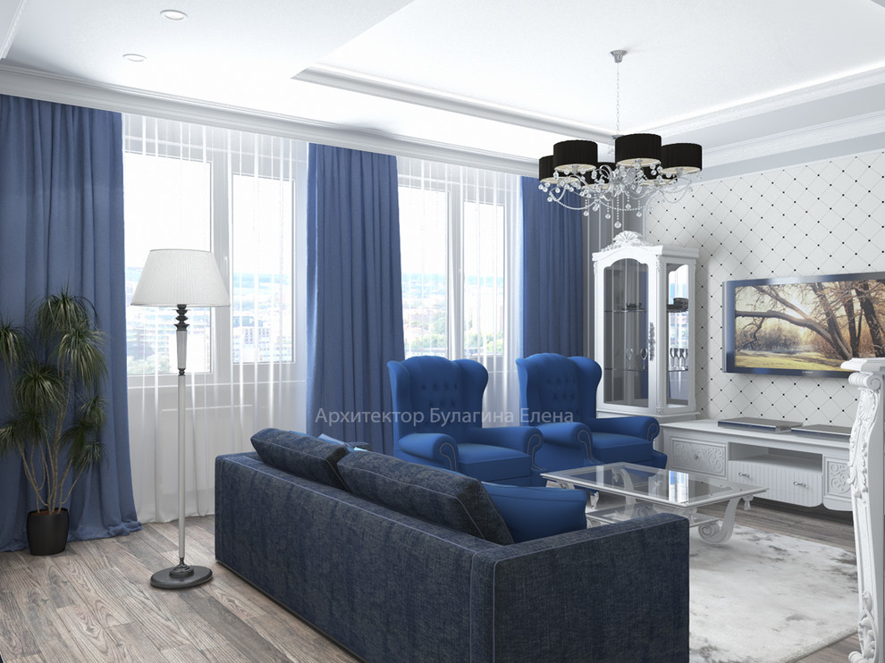 Дизайн-проект кв-ры ЖК г. Красногорск Московкая обл.