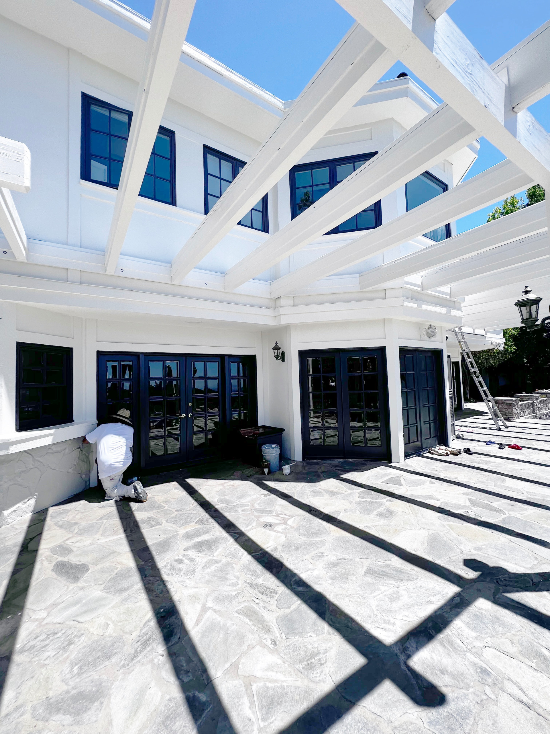 Beverly Hills Crest | Modern Exterior Luxury Tudor Home