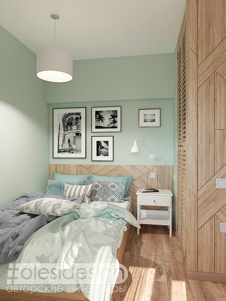 Интерьер квартиры-студии "Нордикхаус"