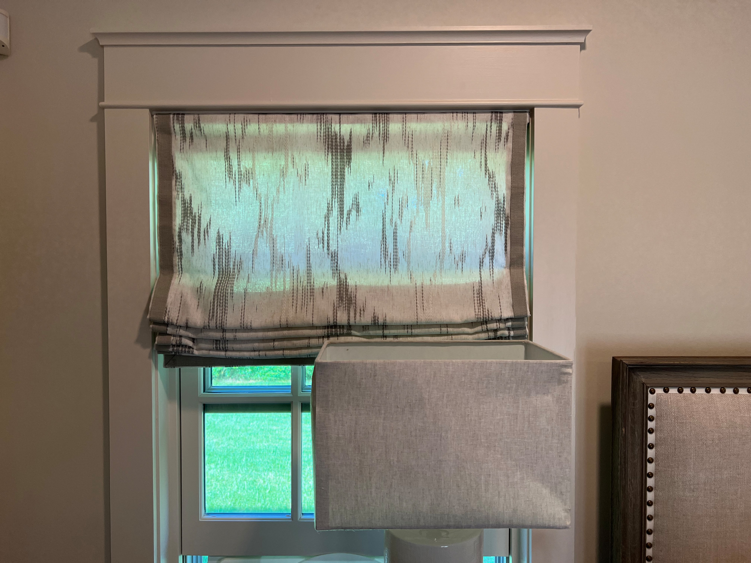 Roman Shades - operational and faux