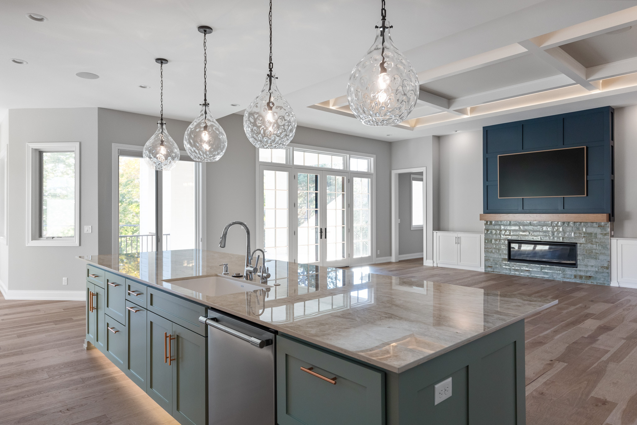 Craftsman + Transitional Custom Home
