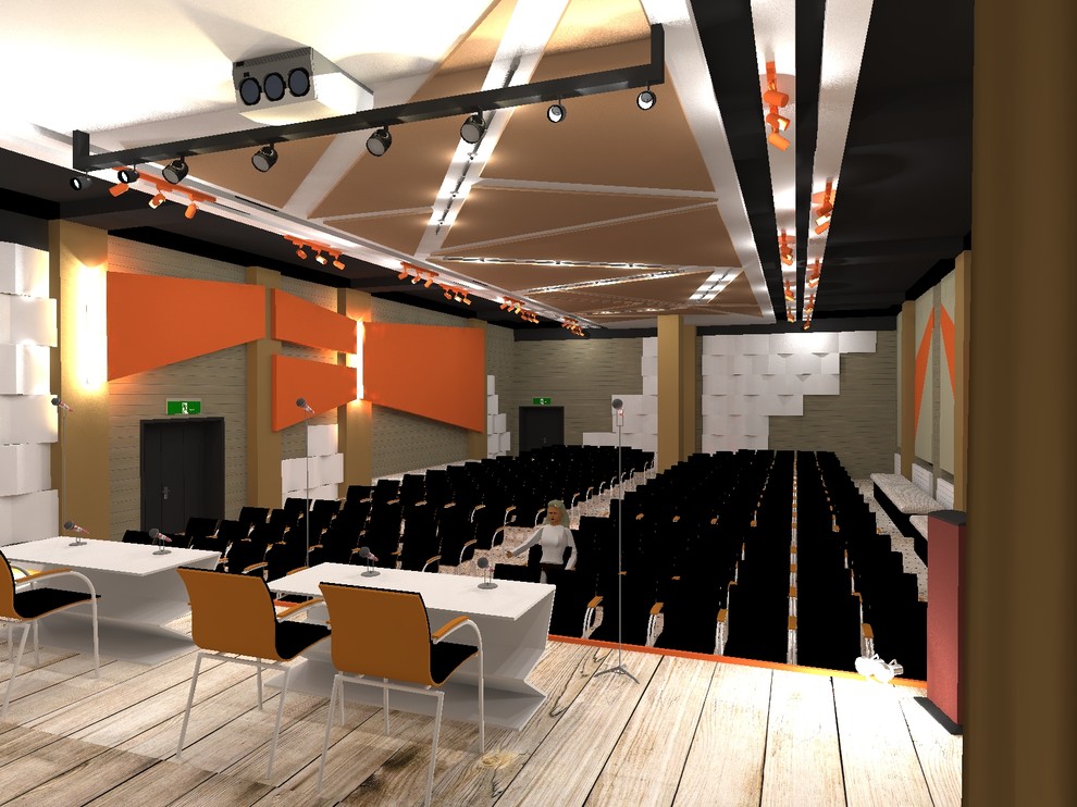 Дизайн-проект интерьера актового зала