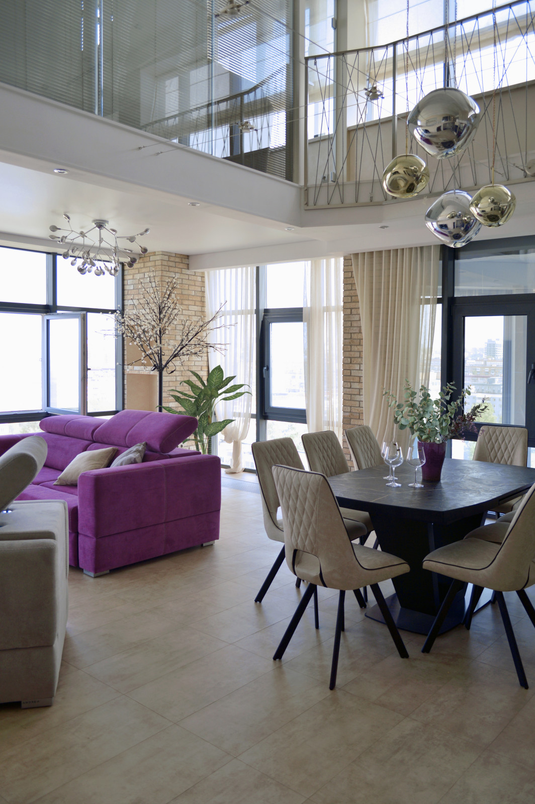 Двухуровневая квартира в ЖК "Седьмое Небо"