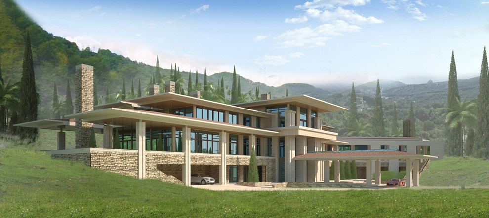 ПРОЕКТ ВИЛЛЫ С ДИЗАЙНОМ ИНТЕРЬЕРА