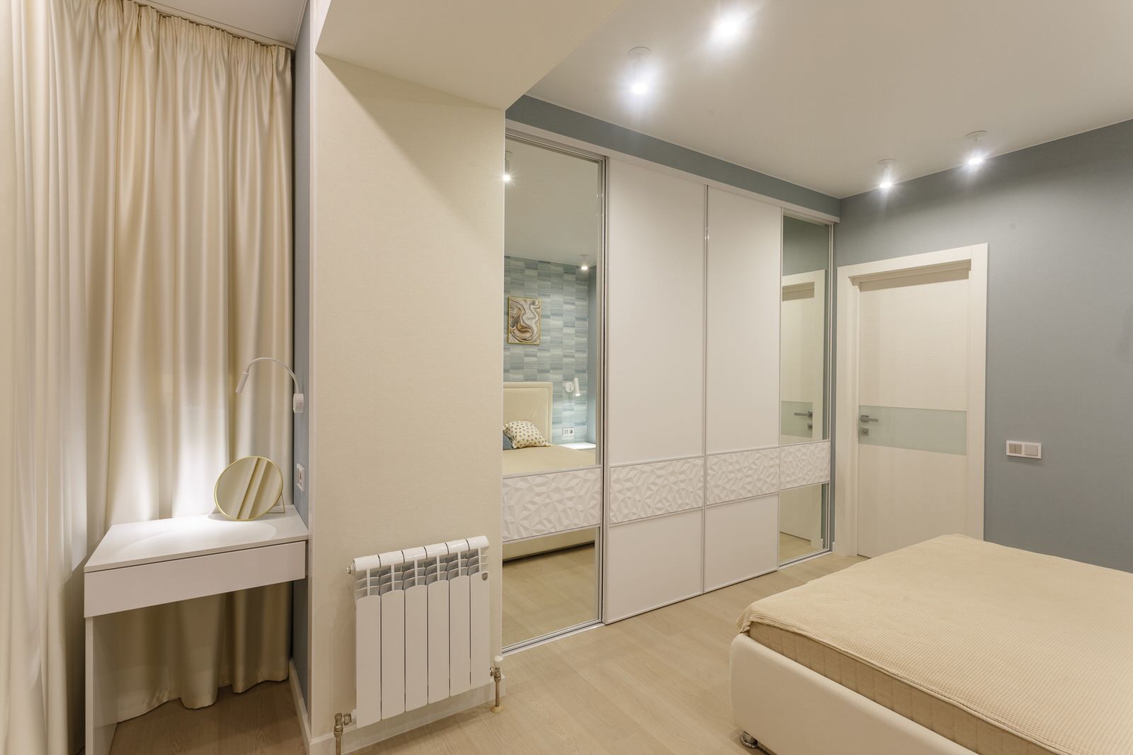 Капитальный ремонт 3-х комнатной квартиры, 85 м², "ЖК ЛОФТ"