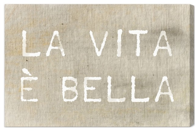 Oliver Gal "Life is Beautiful" Canvas Art, 30"x20"
