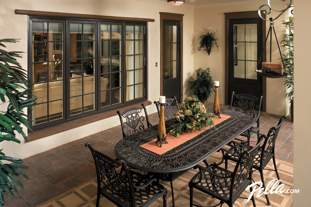 Pella Architect Series Hinged Patio Doors Provide Classic